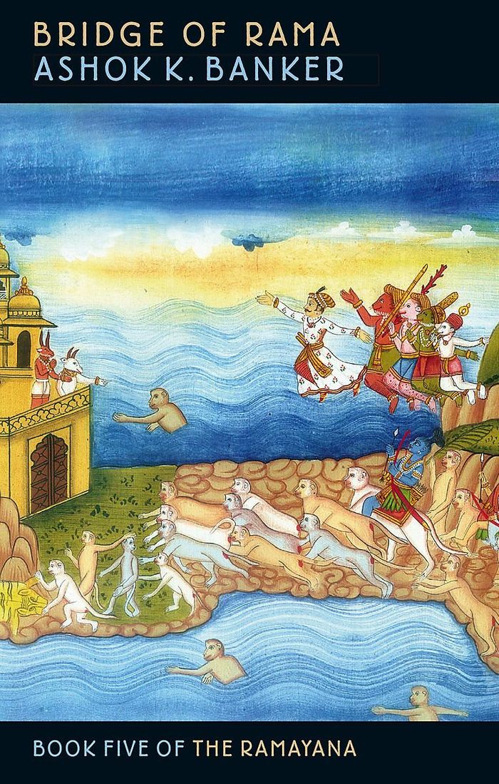 Couverture du livre « THE RAMAYANA » de Banker, K. Ashok, librairie Les Contes Infusés à Corte