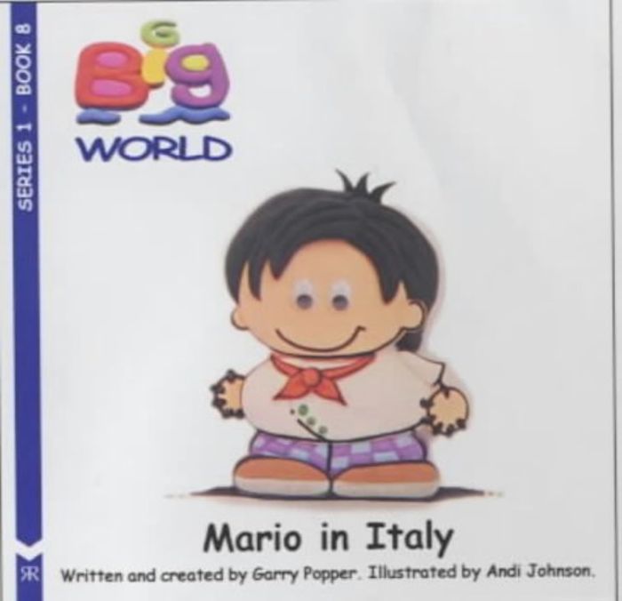Couverture du livre « MARIO IN ITALY » de Xxx, librairie Les Contes Infusés à Corte
