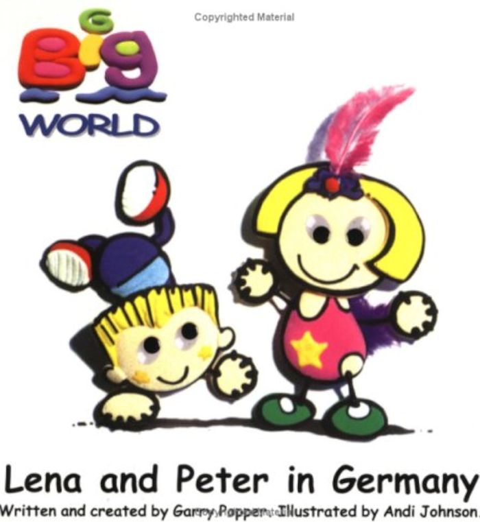 Couverture du livre « LENA AND PETER IN GERMANY » de Xxx, librairie Les Contes Infusés à Corte