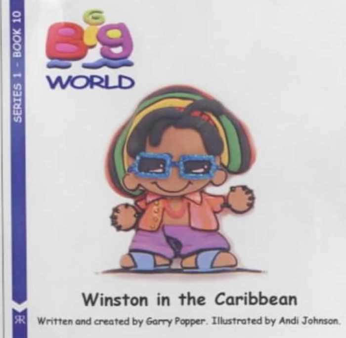 Couverture du livre « WINSTON IN THE CARIBBEAN » de Xxx, librairie Les Contes Infusés à Corte