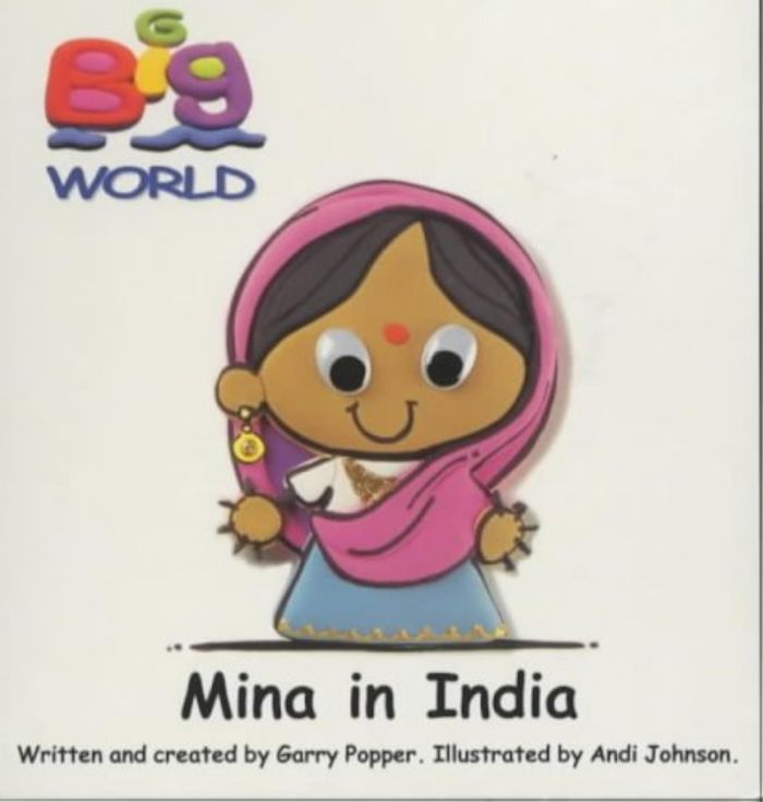 Couverture du livre « MINA IN INDIA », librairie Les Contes Infusés à Corte