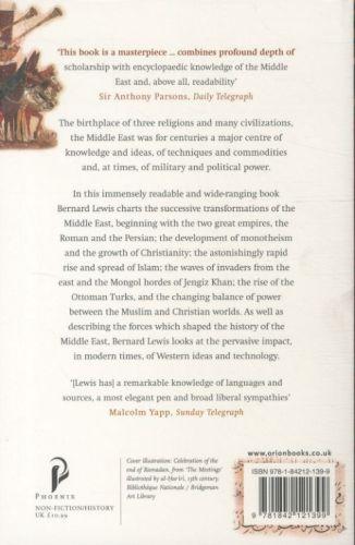 Quatrième de couverture de « THE MIDDLE EAST - 2000 YEARS OF HISTORY FROM THE RISE OF CHRISTIANITY TO THE PRESENT DAY »