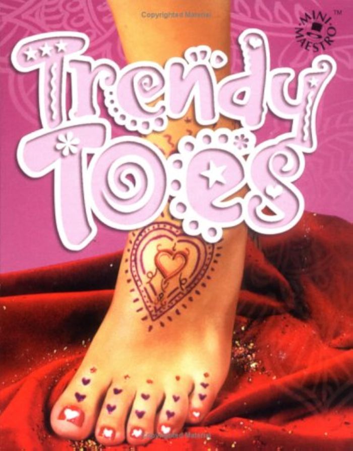 Couverture du livre « MINI MAESTRO: TRENDY TOES », librairie Les Contes Infusés à Corte