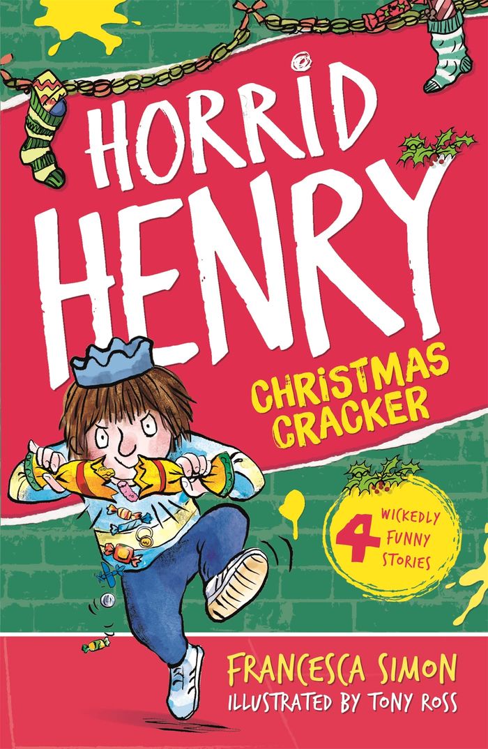 Couverture du livre « HORRID HENRY'S CHRISTMAS CRACKER » de Orion, librairie Les Contes Infusés à Corte