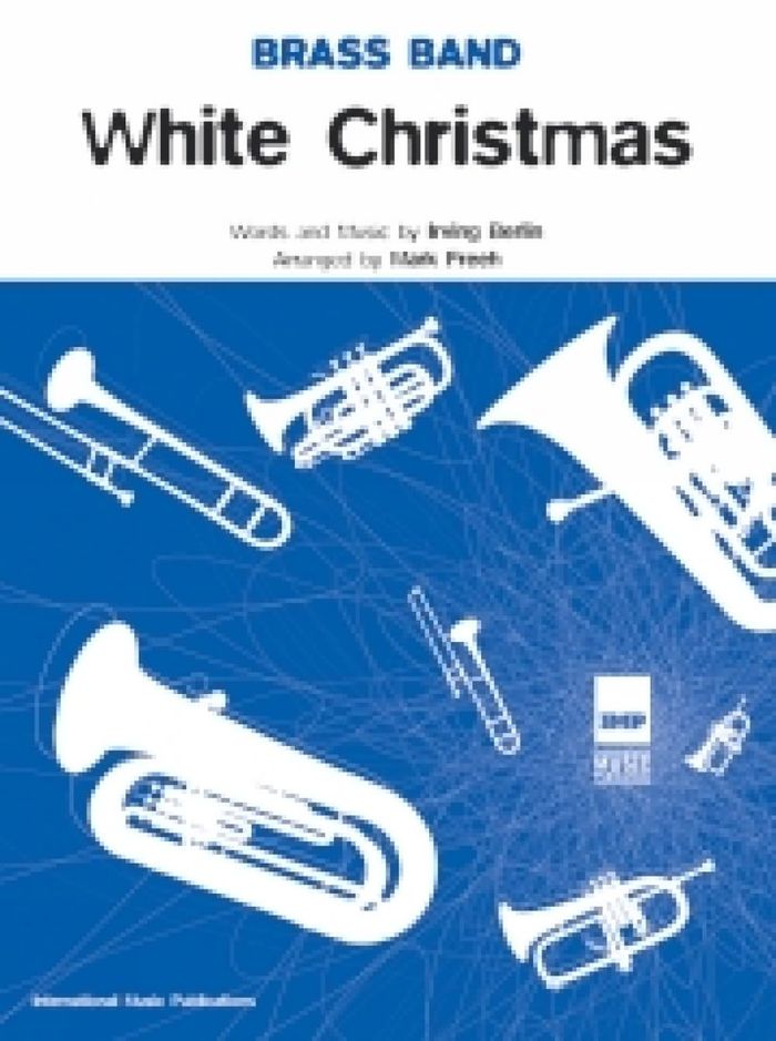 Couverture du livre « BRASS BAND: WHITE CHRISTMAS » de Berlin, (arti Irving, librairie Les Contes Infusés à Corte