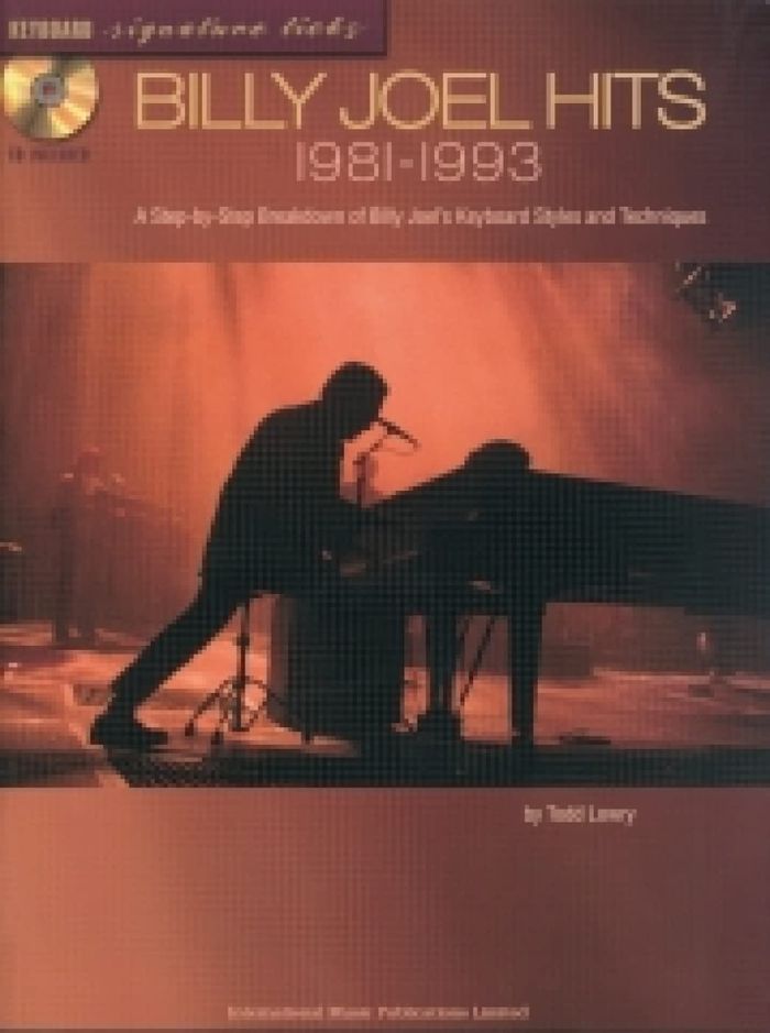 Couverture du livre « BILLY JOEL HITS 1981-1993 +CD » de Auteurs Divers, librairie Les Contes Infusés à Corte