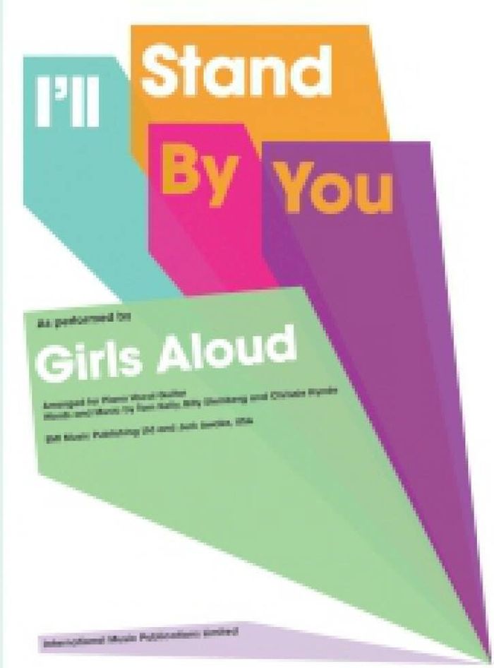 Couverture du livre « GIRLS ALOUD: I'LL STAND BY YOU PIANO, VOIX, GUITARE » de Girls Aloud (artist), librairie Les Contes Infusés à Corte