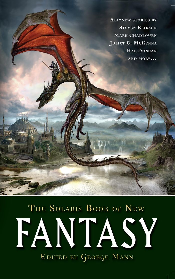 Couverture du livre « THE SOLARIS BOOK OF NEW FANTASY » de Mann, George, librairie Les Contes Infusés à Corte