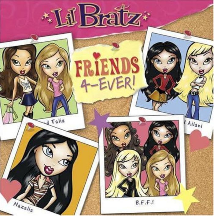 Couverture du livre « LIL BRATZ - FRIENDS 4 EVER », librairie Les Contes Infusés à Corte