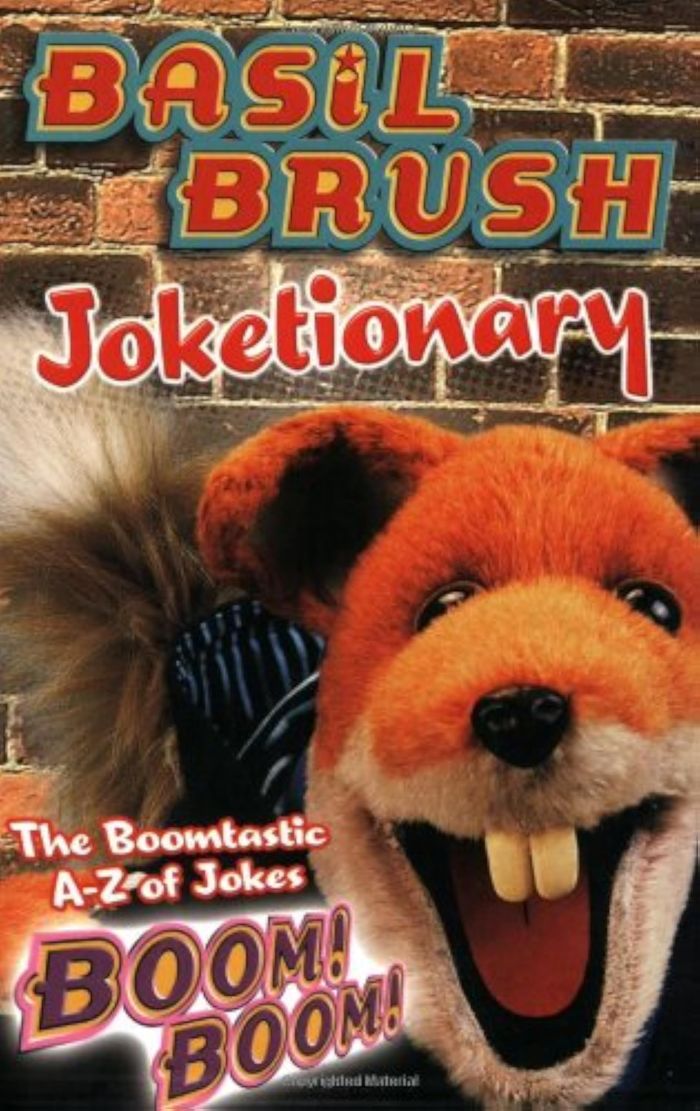 Couverture du livre « BASIL BRUSH JOKETIONARY », librairie Les Contes Infusés à Corte