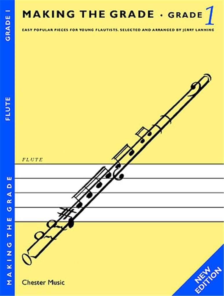 Couverture du livre « MAKING THE GRADE: GRADE ONE - REVISED EDITION (FLUTE) » de Lanning, (auth Jerry, librairie Les Contes Infusés à Corte