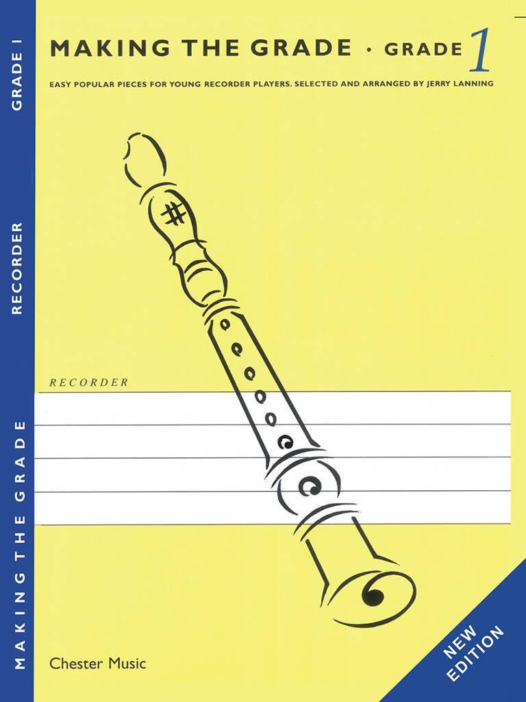 Couverture du livre « MAKING THE GRADE: GRADE ONE - REVISED EDITION (RECORDER) » de Lanning, (auth Jerry, librairie Les Contes Infusés à Corte