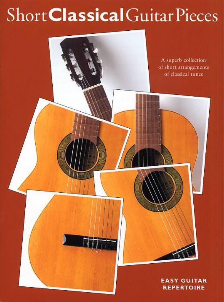 Couverture du livre « SHORT CLASSICAL GUITAR PIECES » de Auteurs Divers, librairie Les Contes Infusés à Corte