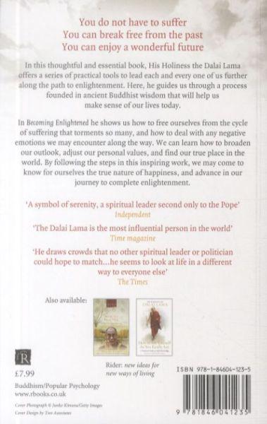 Quatrième de couverture de « BECOMING ENLIGHTENED »