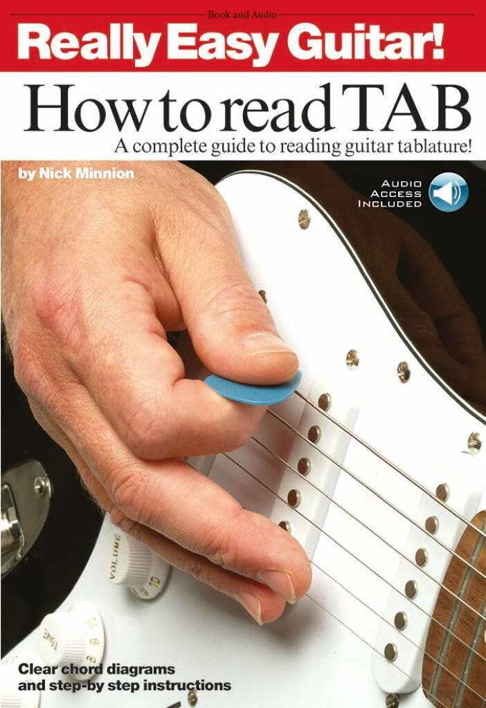Couverture du livre « REALLY EASY GUITAR! HOW TO READ TAB GUITARE+CD », librairie Les Contes Infusés à Corte