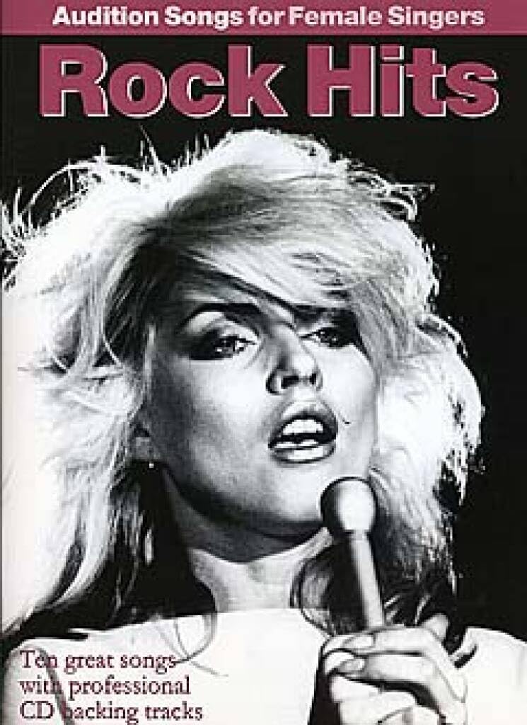 Couverture du livre « AUDITION SONGS FOR FEMALE SINGERS - ROCK HITS PIANO, VOIX, GUITARE+CD » de Bolton, (edito Fiona, librairie Les Contes Infusés à Corte