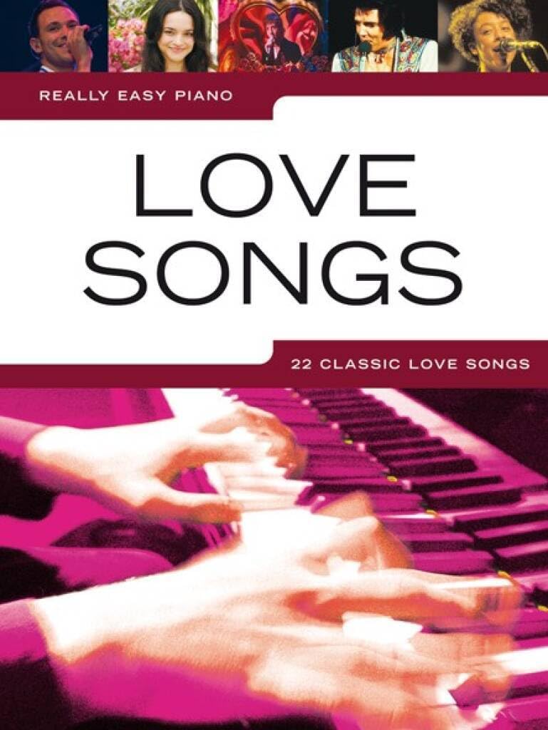 Couverture du livre « REALLY EASY PIANO: LOVE SONGS PIANO » de Bolton, (edito Fiona, librairie Les Contes Infusés à Corte