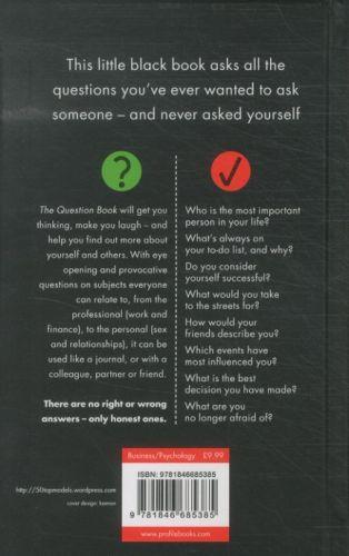 Quatrième de couverture de « THE TSCHAPPELER AND KROGERUS COLLECTION - THE QUESTION BOOK - 532 OPPORTUNITIES FOR SELF-REFLECTION »
