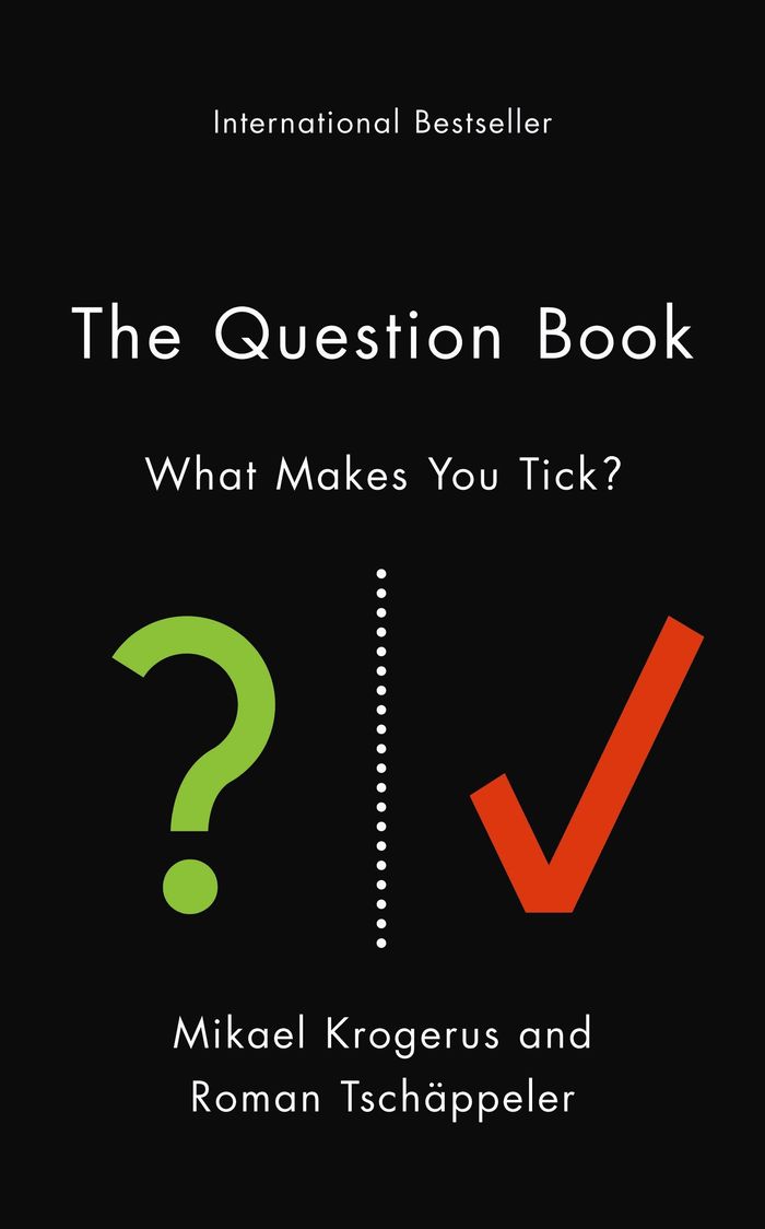 Couverture du livre « THE TSCHAPPELER AND KROGERUS COLLECTION - THE QUESTION BOOK - 532 OPPORTUNITIES FOR SELF-REFLECTION », librairie Les Contes Infusés à Corte