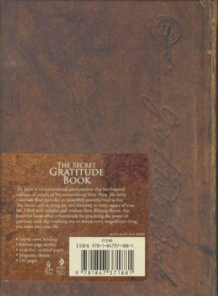 Quatrième de couverture de « SECRET »