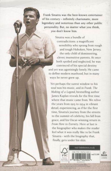 Quatrième de couverture de « FRANK: THE MAKING OF A LEGEND »