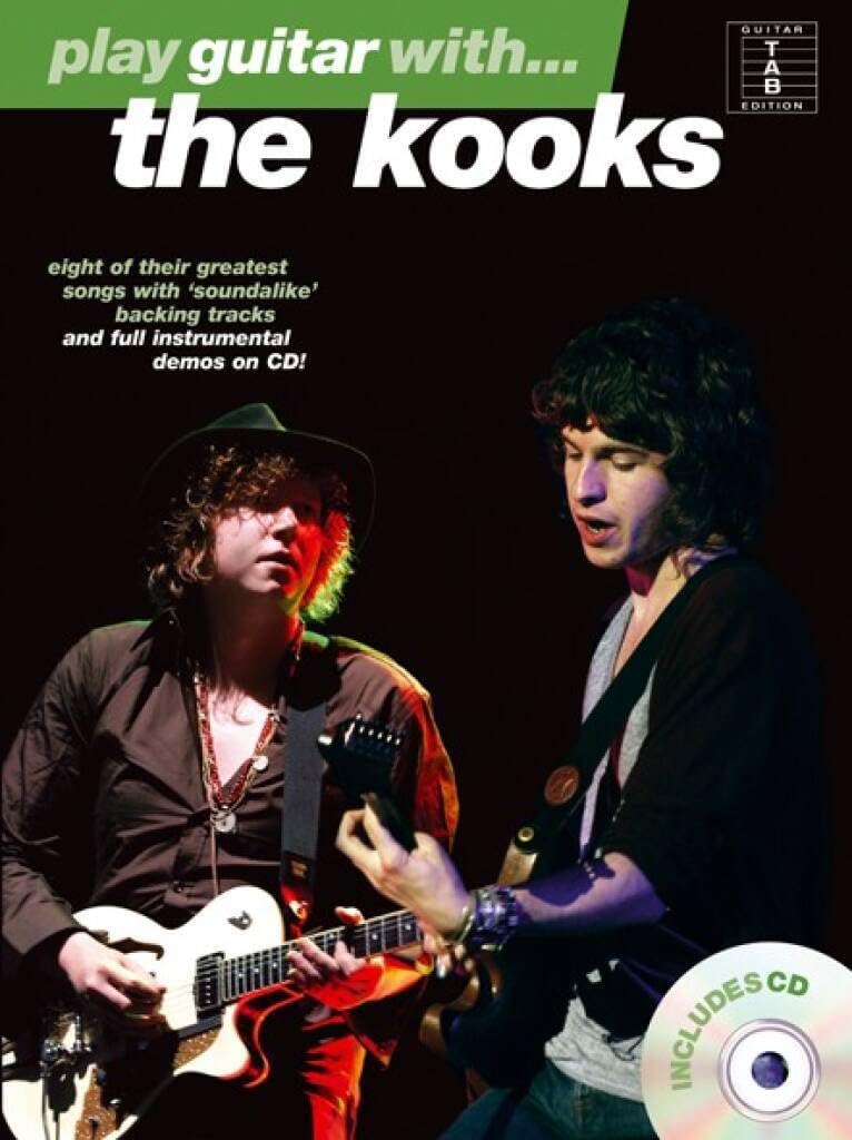 Couverture du livre « PLAY GUITAR WITH... THE KOOKS GUITARE+CD » de Kooks, (artist) The, librairie Les Contes Infusés à Corte