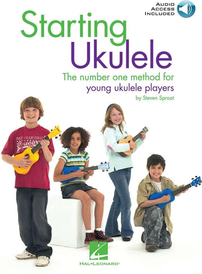 Couverture du livre « STARTING UKULELE (BOOK/CD) +CD » de Lindley, (edi Rachel, librairie Les Contes Infusés à Corte
