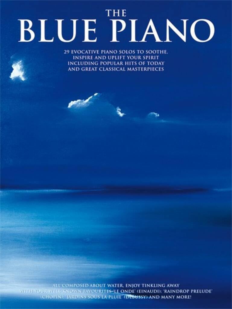 Couverture du livre « THE BLUE PIANO PIANO » de Williams, (e Jessica, librairie Les Contes Infusés à Corte