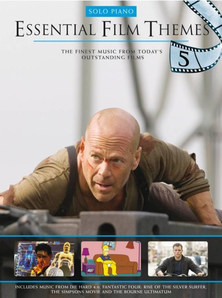 Couverture du livre « ESSENTIAL FILM THEMES VOLUME 5 FOR SOLO PIANO PIANO » de Hussey, Christopher, librairie Les Contes Infusés à Corte