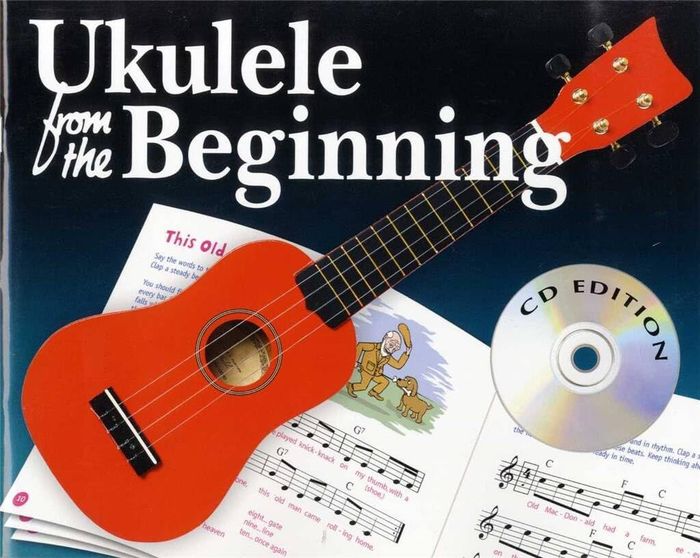 Couverture du livre « UKULELE FROM THE BEGINNING (CD EDITION) +CD » de Lindley, (edi Rachel, librairie Les Contes Infusés à Corte