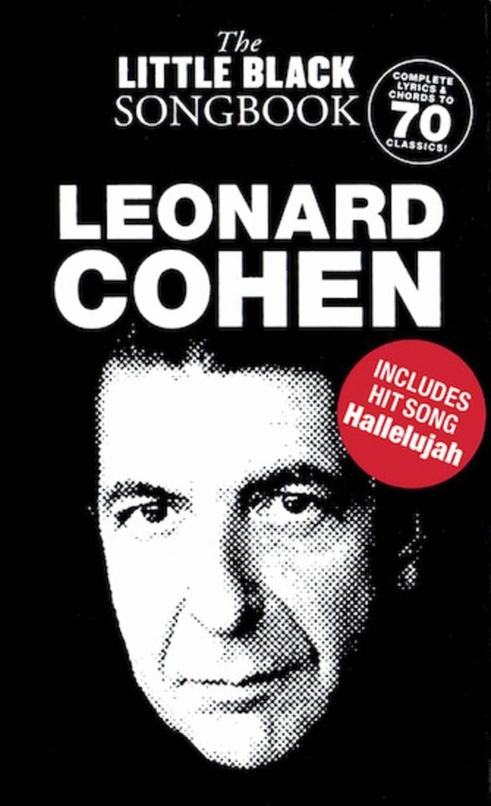 Couverture du livre « THE LITTLE BLACK SONGBOOK: LEONARD COHEN » de Cohen, (comp Leonard, librairie Les Contes Infusés à Corte