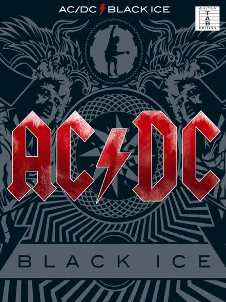 Couverture du livre « AC/DC: BLACK ICE (TAB) GUITARE » de (artist) Ac/dc, librairie Les Contes Infusés à Corte