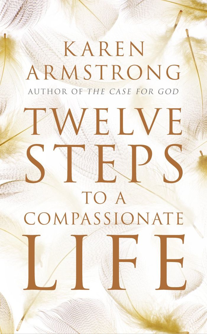 Couverture du livre « TWELVE STEPS TO A COMPASSIONATE LIFE » de Karen Armstrong, librairie Les Contes Infusés à Corte