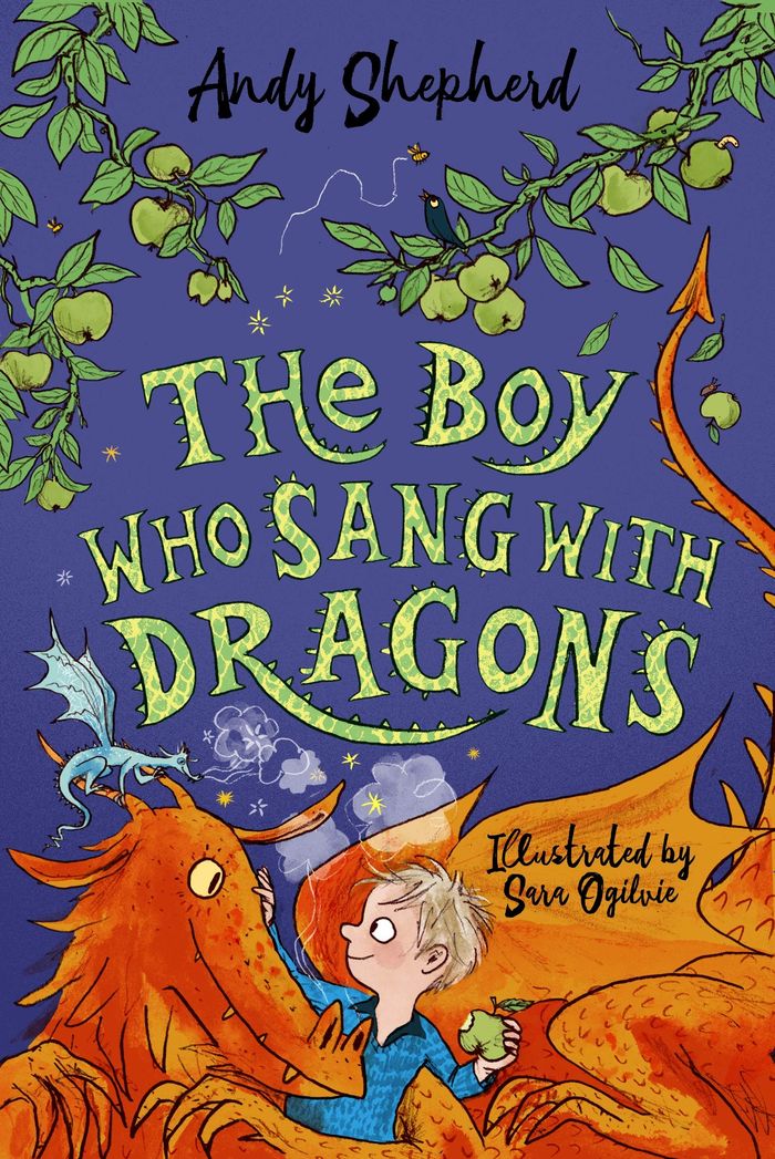 Couverture du livre « THE BOY WHO SANG WITH DRAGONS (THE BOY WHO GREW DRAGONS 5) » de Shepherd/ogilvie, librairie Les Contes Infusés à Corte