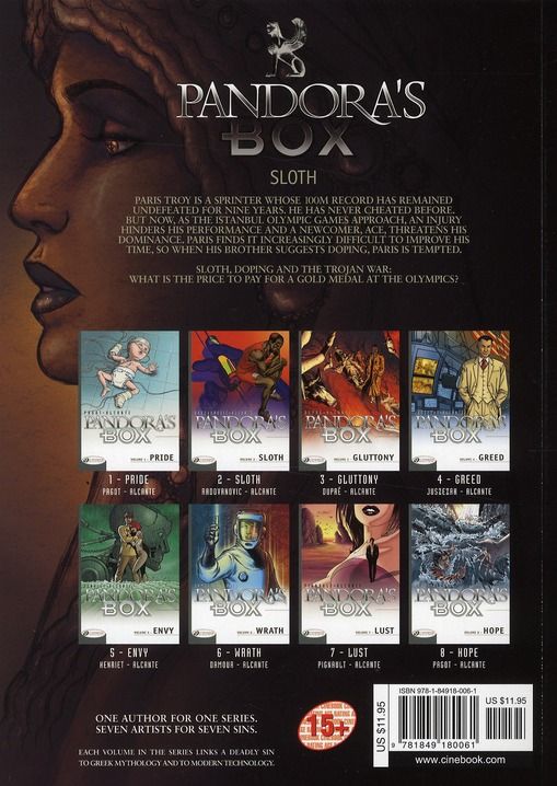 Quatrième de couverture de « PANDORA'S BOX - TOME 2 SLOTH »