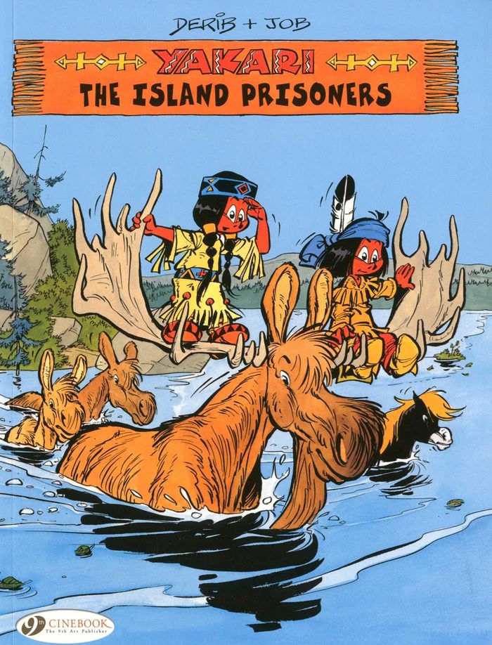 Couverture du livre « YAKARI - TOME 7 THE ISLAND PRISONERS », librairie Les Contes Infusés à Corte