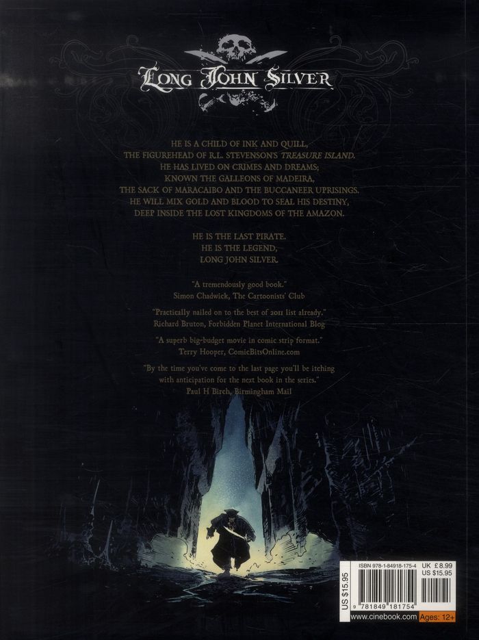 Quatrième de couverture de « LONG JOHN SILVER - TOME 4 GUIANA-CAPAC »