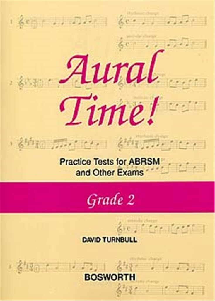Couverture du livre « DAVID TURNBULL: AURAL TIME! PRACTICE TESTS - GRADE 2 » de Turnbull, (aut David, librairie Les Contes Infusés à Corte
