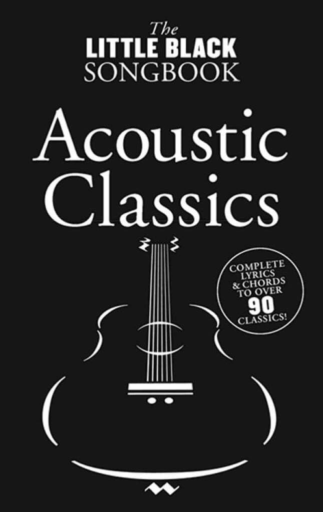 Couverture du livre « THE LITTLE BLACK SONGBOOK: ACOUSTIC CLASSICS » de Farncombe, (edit Tom, librairie Les Contes Infusés à Corte