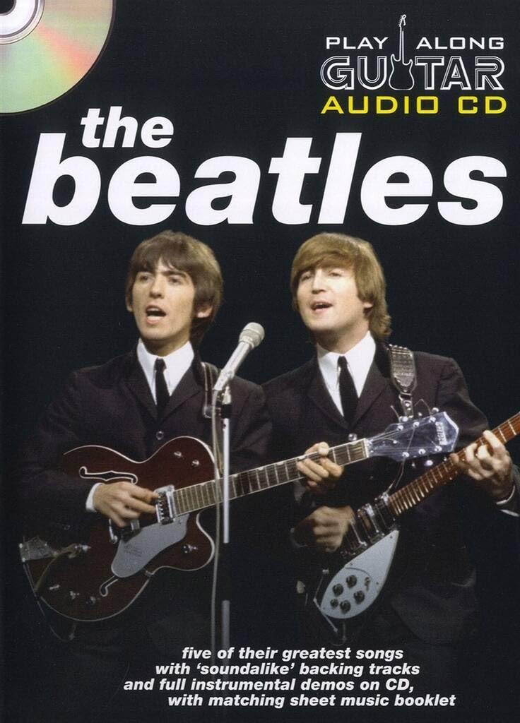 Couverture du livre « PLAY ALONG GUITAR AUDIO CD: THE BEATLES GUITARE+CD » de Beatles, (artist The, librairie Les Contes Infusés à Corte