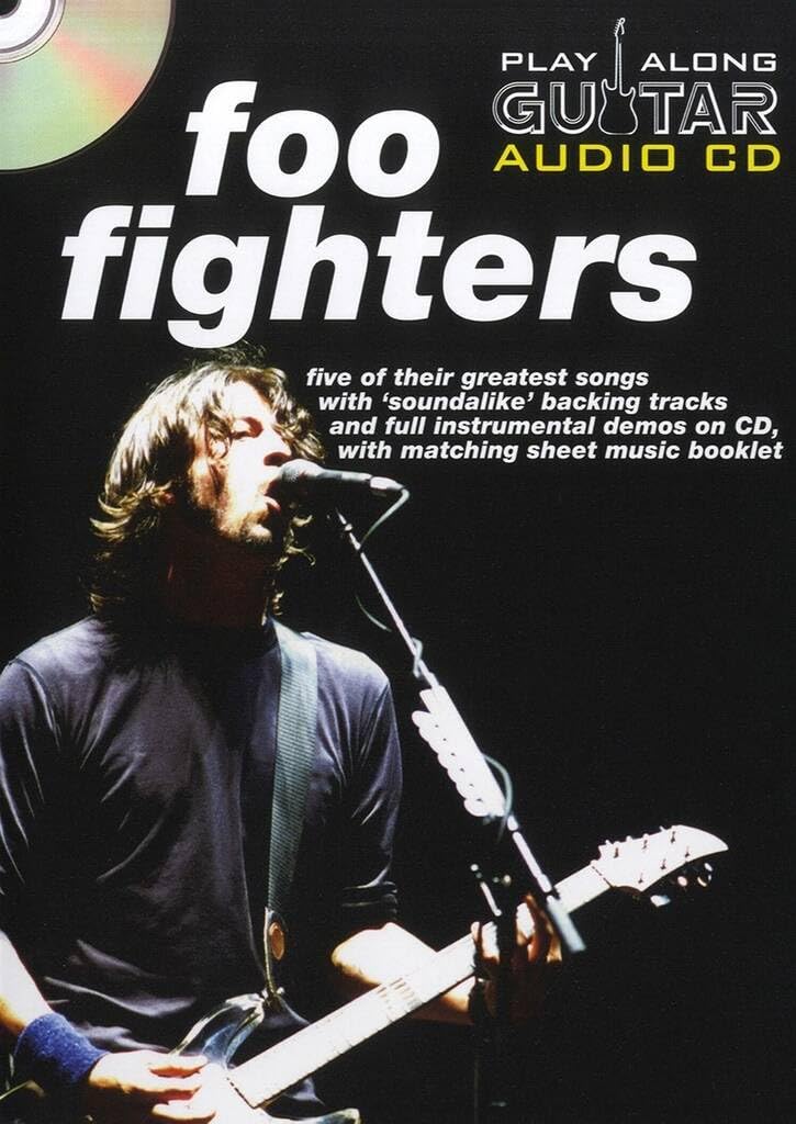 Couverture du livre « PLAY ALONG GUITAR AUDIO CD: FOO FIGHTERS GUITARE+CD » de Dick, (arrang Arthur, librairie Les Contes Infusés à Corte