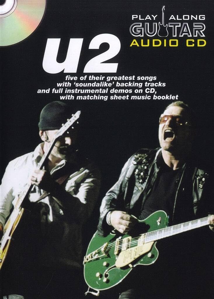 Couverture du livre « PLAY ALONG GUITAR AUDIO CD: U2 GUITARE+CD » de Dick, (arrang Arthur, librairie Les Contes Infusés à Corte