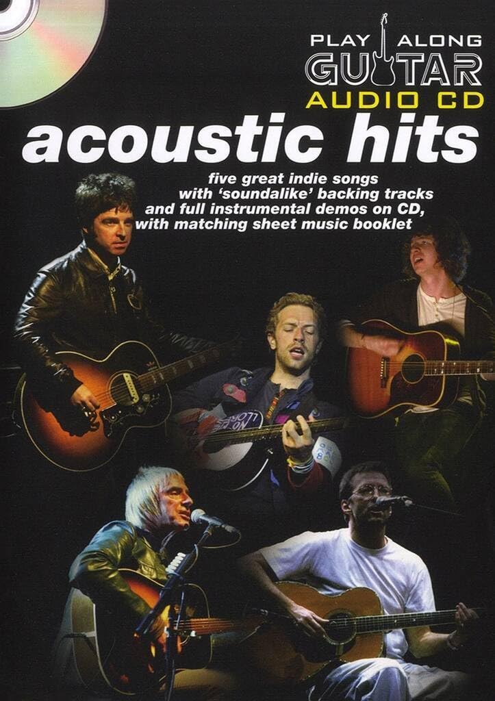 Couverture du livre « PLAY ALONG GUITAR AUDIO CD: ACOUSTIC HITS GUITARE+CD » de Dick, (arrang Arthur, librairie Les Contes Infusés à Corte