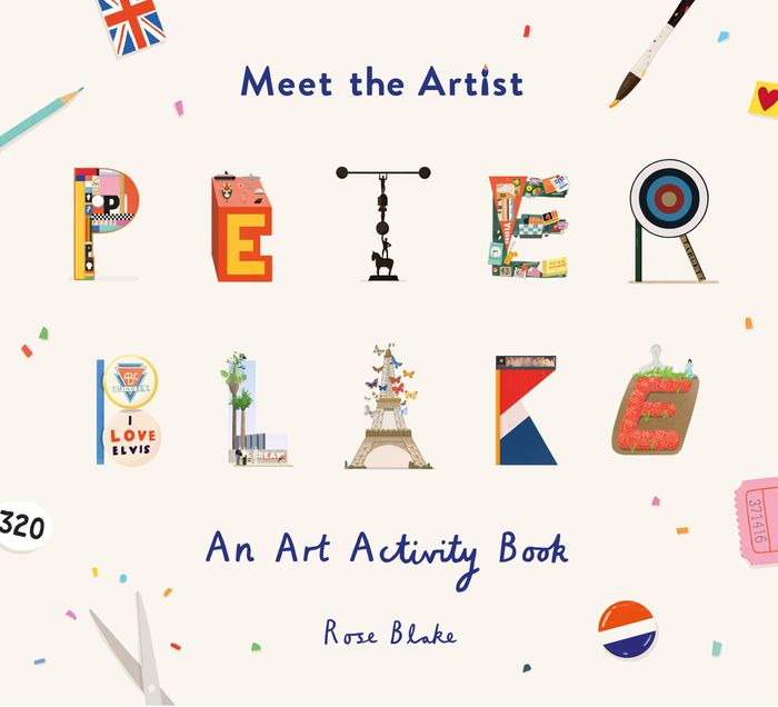 Couverture du livre « MEET THE ARTIST - PETER BLAKE /ANGLAIS », librairie Les Contes Infusés à Corte