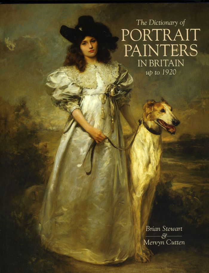 Couverture du livre « DICTIONARY PORTRAIT PAINTINGS BRITAIN /ANGLAIS » de Stewart, librairie Les Contes Infusés à Corte