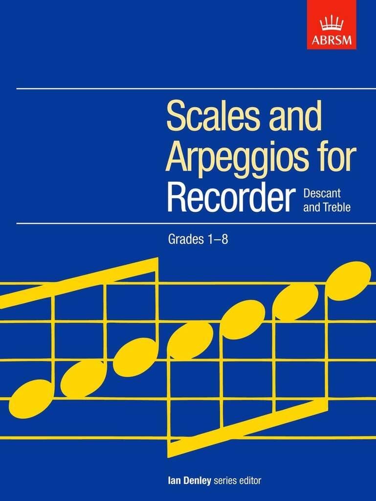 Couverture du livre « SCALES AND ARPEGGIOS FOR RECORDER GRADES 1-8 » de Auteurs Divers, librairie Les Contes Infusés à Corte