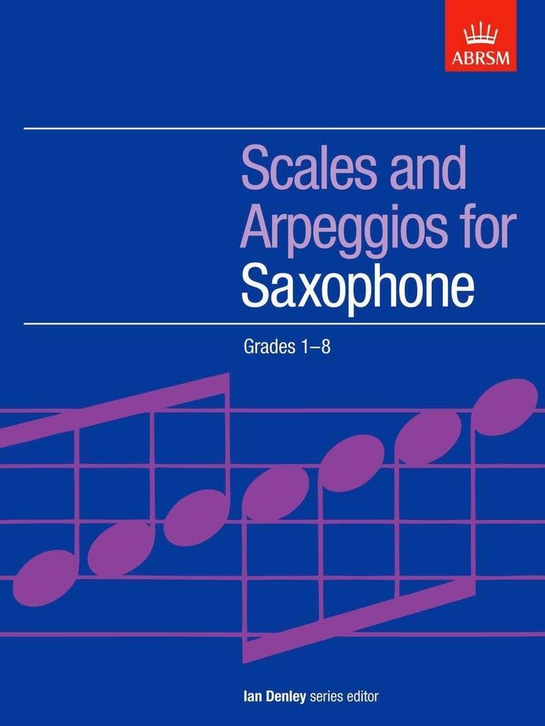 Couverture du livre « SCALES AND ARPEGGIOS FOR SAXOPHONE GRADES 1-8 » de Auteurs Divers, librairie Les Contes Infusés à Corte