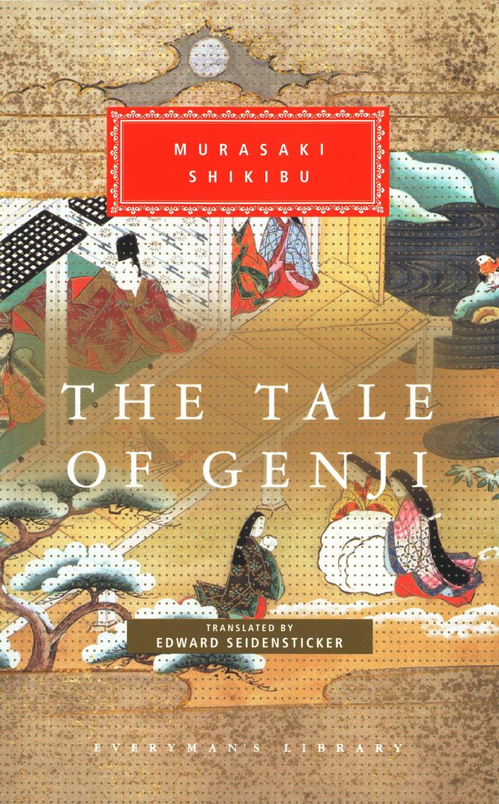 Couverture du livre « EVERYMAN'S LIBRARY CLASSICS - THE TALE OF GENJI » de Murasaki Shikibu, librairie Les Contes Infusés à Corte