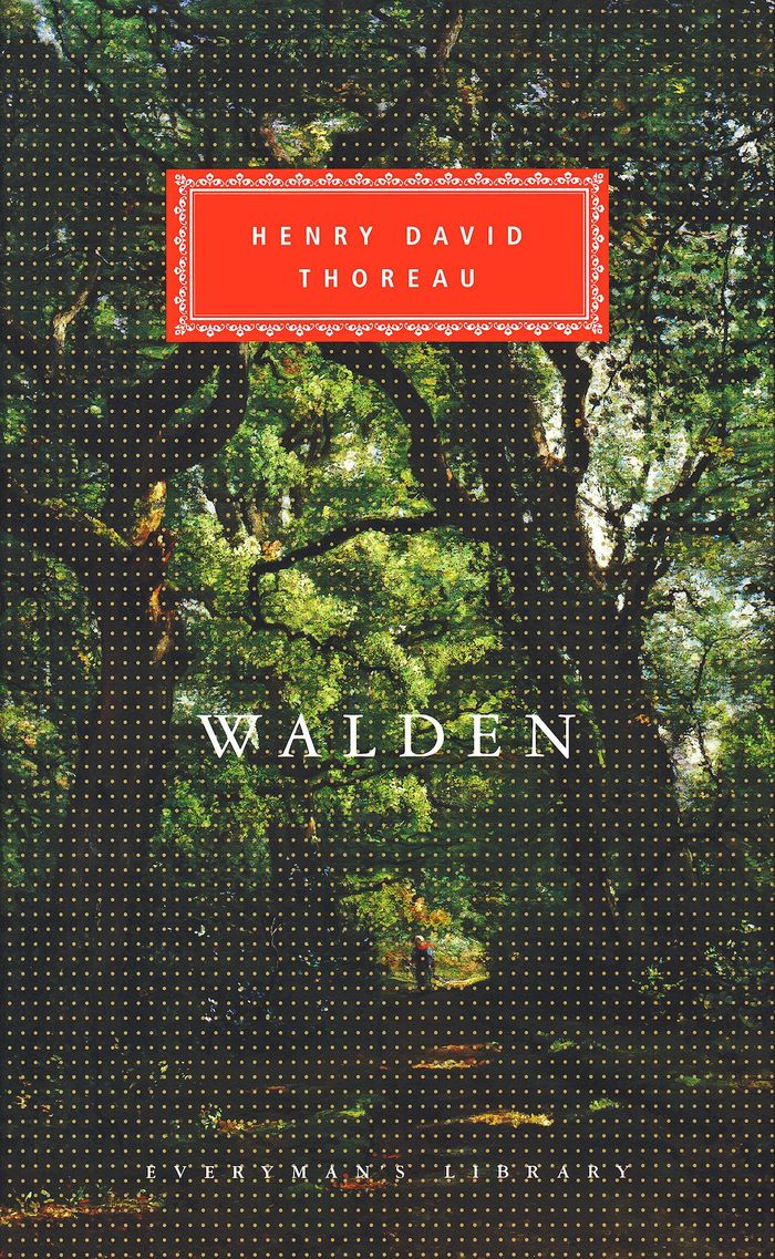 Couverture du livre « EVERYMAN'S LIBRARY CLASSICS - WALDEN » de Thoreau/klinkenborg, librairie Les Contes Infusés à Corte