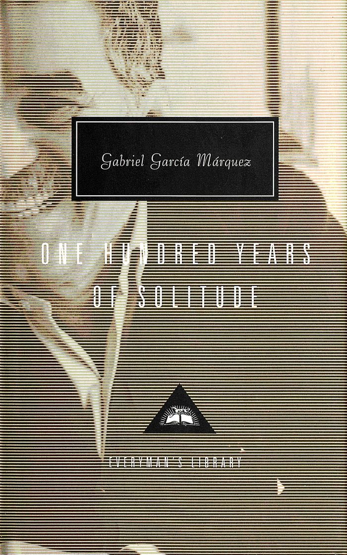 Couverture du livre « EVERYMAN'S LIBRARY CONTEMPORARY CLASSICS - ONE HUNDRED YEARS OF SOLITUDE » de Marquez G G., librairie Les Contes Infusés à Corte